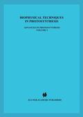 Hoff / Amesz |  Biophysical Techniques in Photosynthesis | Buch |  Sack Fachmedien