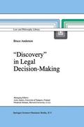 Anderson |  `Discovery' in Legal Decision-Making | Buch |  Sack Fachmedien