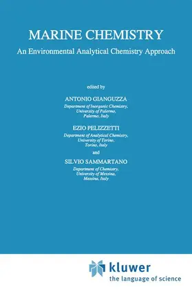 Gianguzza / Sammartano / PELIZZETTI |  Marine Chemistry | Buch |  Sack Fachmedien