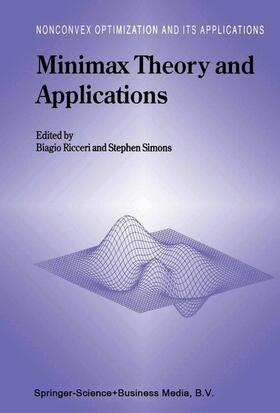 Simons / Ricceri | Minimax Theory and Applications | Buch | 978-90-481-5030-4 | sack.de