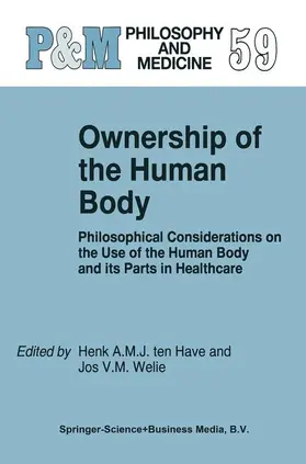 Ten Have / Welie |  Ownership of the Human Body | Buch |  Sack Fachmedien