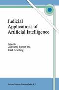 Branting / Sartor |  Judicial Applications of Artificial Intelligence | Buch |  Sack Fachmedien