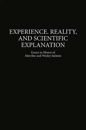 Pagnini / Galavotti |  Experience, Reality, and Scientific Explanation | Buch |  Sack Fachmedien