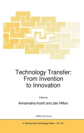 Hilton / Inzelt |  Technology Transfer: From Invention to Innovation | Buch |  Sack Fachmedien