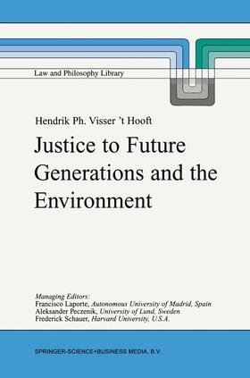 Visser 't Hooft | Justice to Future Generations and the Environment | Buch | sack.de