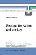 Redondo |  Reasons for Action and the Law | Buch |  Sack Fachmedien