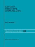 Paul |  Success in Referential Communication | Buch |  Sack Fachmedien