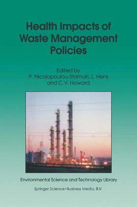 Nicolopoulou-Stamati / Howard / Hens | Health Impacts of Waste Management Policies | Buch | sack.de