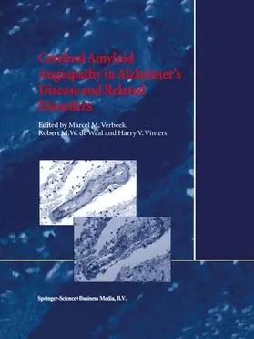 Verbeek / Vinters / de Waal |  Cerebral Amyloid Angiopathy in Alzheimer's Disease and Related Disorders | Buch |  Sack Fachmedien