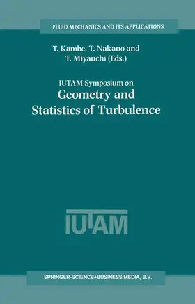 Kambe / Miyauchi / Nakano |  IUTAM Symposium on Geometry and Statistics of Turbulence | Buch |  Sack Fachmedien