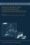 Verstraete / Beniston |  Remote Sensing and Climate Modeling: Synergies and Limitations | Buch |  Sack Fachmedien