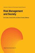 Coles / Tombs / Smith |  Risk Management and Society | Buch |  Sack Fachmedien