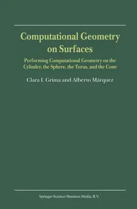 Márquez / Grima |  Computational Geometry on Surfaces | Buch |  Sack Fachmedien