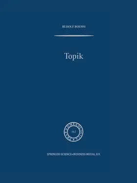 Boehm |  Topik | Buch |  Sack Fachmedien