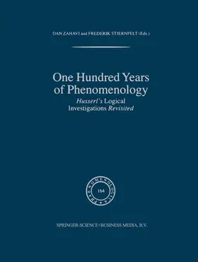 Stjernfelt / Zahavi |  One Hundred Years of Phenomenology | Buch |  Sack Fachmedien