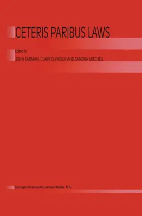 Earman / Mitchell / Glymour |  Ceterus Paribus Laws | Buch |  Sack Fachmedien