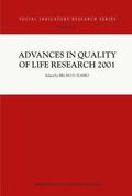 Zumbo |  Advances in Quality of Life Research 2001 | Buch |  Sack Fachmedien