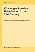 Dutt / Subbiah / Noble |  Challenges to Asian Urbanization in the 21st Century | Buch |  Sack Fachmedien