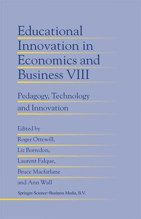 Ottewill / Borredon / Wall |  Educational Innovation in Economics and Business | Buch |  Sack Fachmedien
