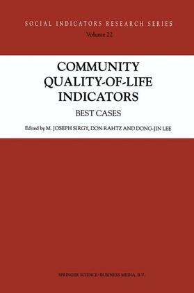 Sirgy / Lee / Rahtz | Community Quality-of-Life Indicators | Buch | 978-90-481-6612-1 | sack.de