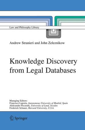 Zeleznikow / Stranieri |  Knowledge Discovery from Legal Databases | Buch |  Sack Fachmedien