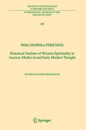 Schmidt-Biggemann |  Philosophia perennis | Buch |  Sack Fachmedien