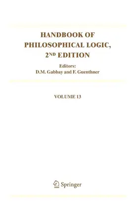 Guenthner / Gabbay |  Handbook of Philosophical Logic | Buch |  Sack Fachmedien