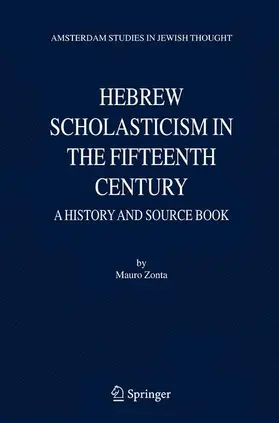 Zonta |  Hebrew Scholasticism in the Fifteenth Century | Buch |  Sack Fachmedien