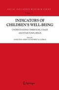 Goerge / Ben-Arieh |  Indicators of Children's Well-Being | Buch |  Sack Fachmedien