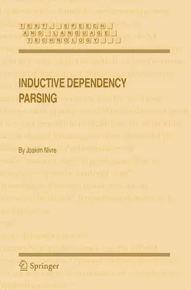 Nivre |  Inductive Dependency Parsing | Buch |  Sack Fachmedien