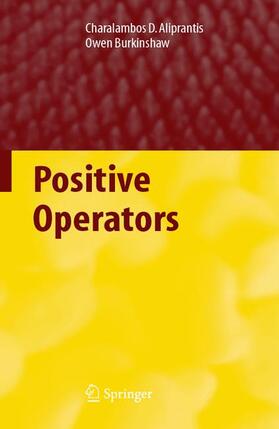 Burkinshaw / Aliprantis |  Positive Operators | Buch |  Sack Fachmedien