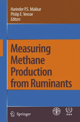 Vercoe / Makkar |  Measuring Methane Production from Ruminants | Buch |  Sack Fachmedien