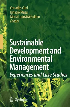 Clini / Gullino / Musu |  Sustainable Development and Environmental Management | Buch |  Sack Fachmedien