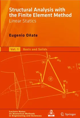 Oñate |  Structural Analysis with the Finite Element Method. Linear Statics | Buch |  Sack Fachmedien