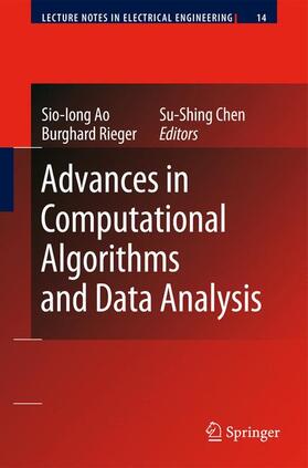 Ao / Chen / Rieger |  Advances in Computational Algorithms and Data Analysis | Buch |  Sack Fachmedien