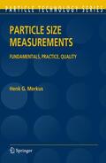 Merkus |  Particle Size Measurements | Buch |  Sack Fachmedien