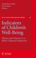Frønes / Ben-Arieh |  Indicators of Children's Well-Being | Buch |  Sack Fachmedien