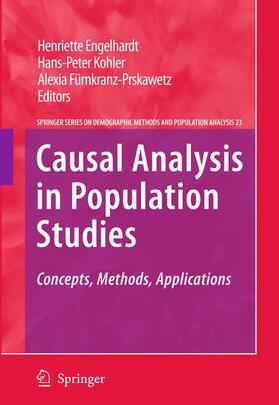 Engelhardt / Fürnkranz-Prskawetz / Kohler | Causal Analysis in Population Studies | Buch | 978-90-481-8232-9 | sack.de
