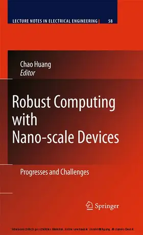 Huang | Robust Computing with Nano-scale Devices | E-Book | sack.de