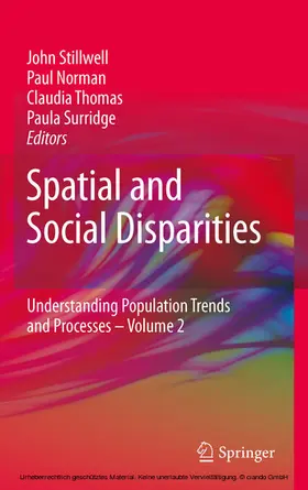 Stillwell / Norman / Thomas | Spatial and Social Disparities | E-Book | www.sack.de