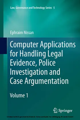 Nissan |  Computer Applications for Handling Legal Evidence, Police Investigation and Case Argumentation | eBook | Sack Fachmedien