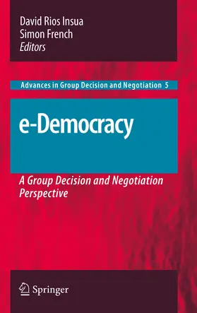 Rios Insua / French |  e-Democracy | eBook | Sack Fachmedien