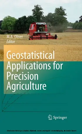 Oliver | Geostatistical Applications for Precision Agriculture | E-Book | www.sack.de