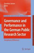 Jansen |  Governance and Performance in the German Public Research Sector | Buch |  Sack Fachmedien