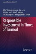 Vandekerckhove / Leys / Alm |  Responsible Investment in Times of Turmoil | eBook | Sack Fachmedien