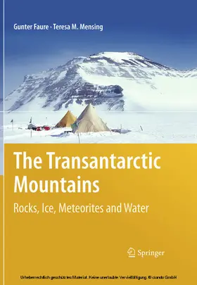Faure / Mensing |  The Transantarctic Mountains | eBook | Sack Fachmedien