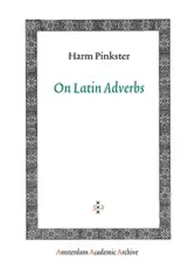 Pinkster |  On Latin Adverbs | eBook | Sack Fachmedien