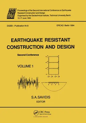 Savidis |  Earthquake resistant construction and design II, volume 1 | Buch |  Sack Fachmedien