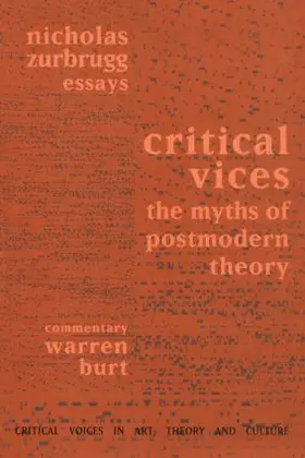 Zurbrugg / Burt |  Critical Vices | Buch |  Sack Fachmedien