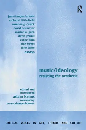 Krims |  Music and Ideology | Buch |  Sack Fachmedien